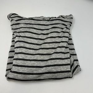 Pink Republic women’s XL gray black pullover hooded thin sweatshirt